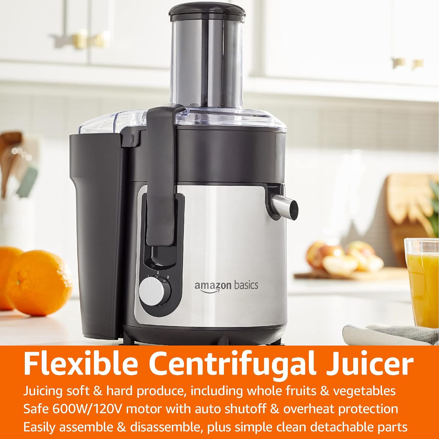 Amazon Basics Wide-Mouth Juicer Review